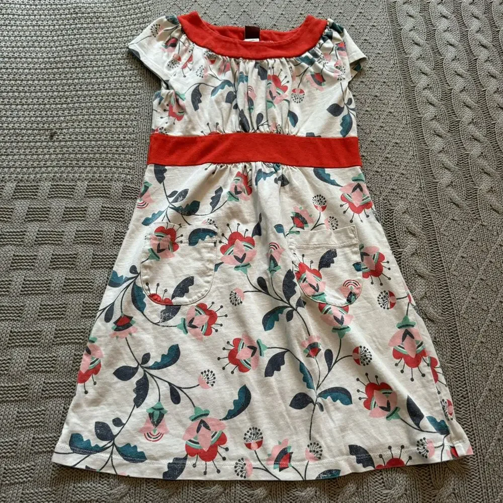 Tea Collection Floral Dress ~ 6